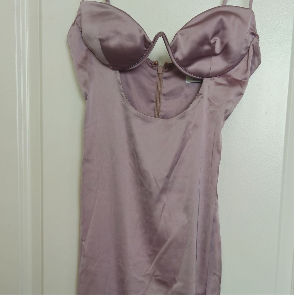Oh Polly Soft Lavender Dress